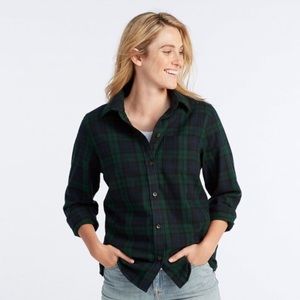 LL Bean Relaxed Fit Flannel BRAND NEW!